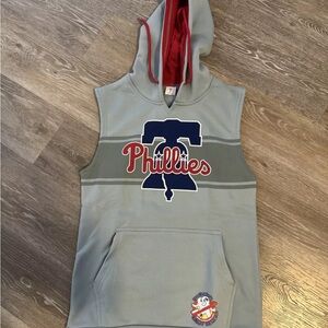 Phillies 2024 Kids Opening Day Sweatshirt Size Adult Large Hoodie Sleeveless